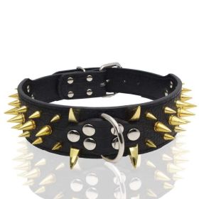 Ultimate Safety Shield Pet Collar (Color: L, size: Black)