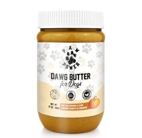 Dawg Butter All-Natural Peanut Butter for Dogs (flavor: Pum'Kin Puppers, Pack Of: 1)