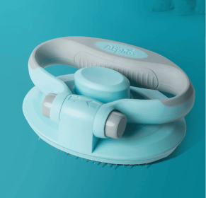 Furcare Pro: The Ultimate Self-Cleaning Wire Brush For A Flawless Grooming Experience! (Color: Blue)